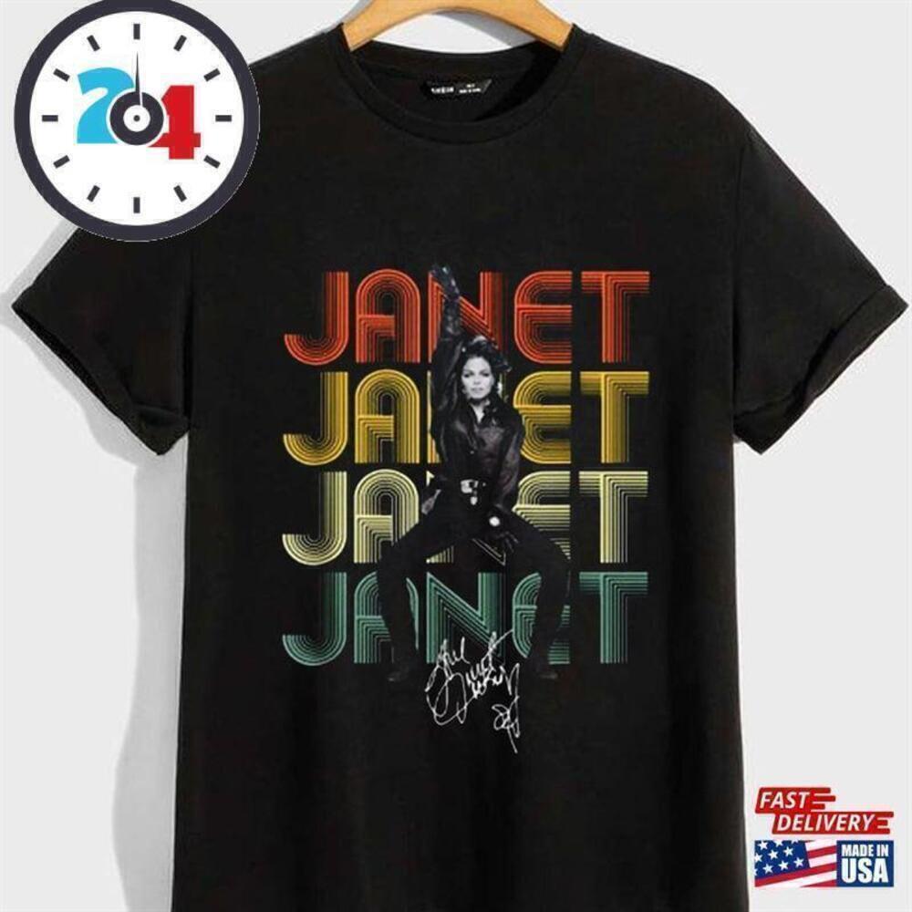 Janet Jackson Together Again Tour 223 Fans Graphic Concert Gift Unisex T-Shirt